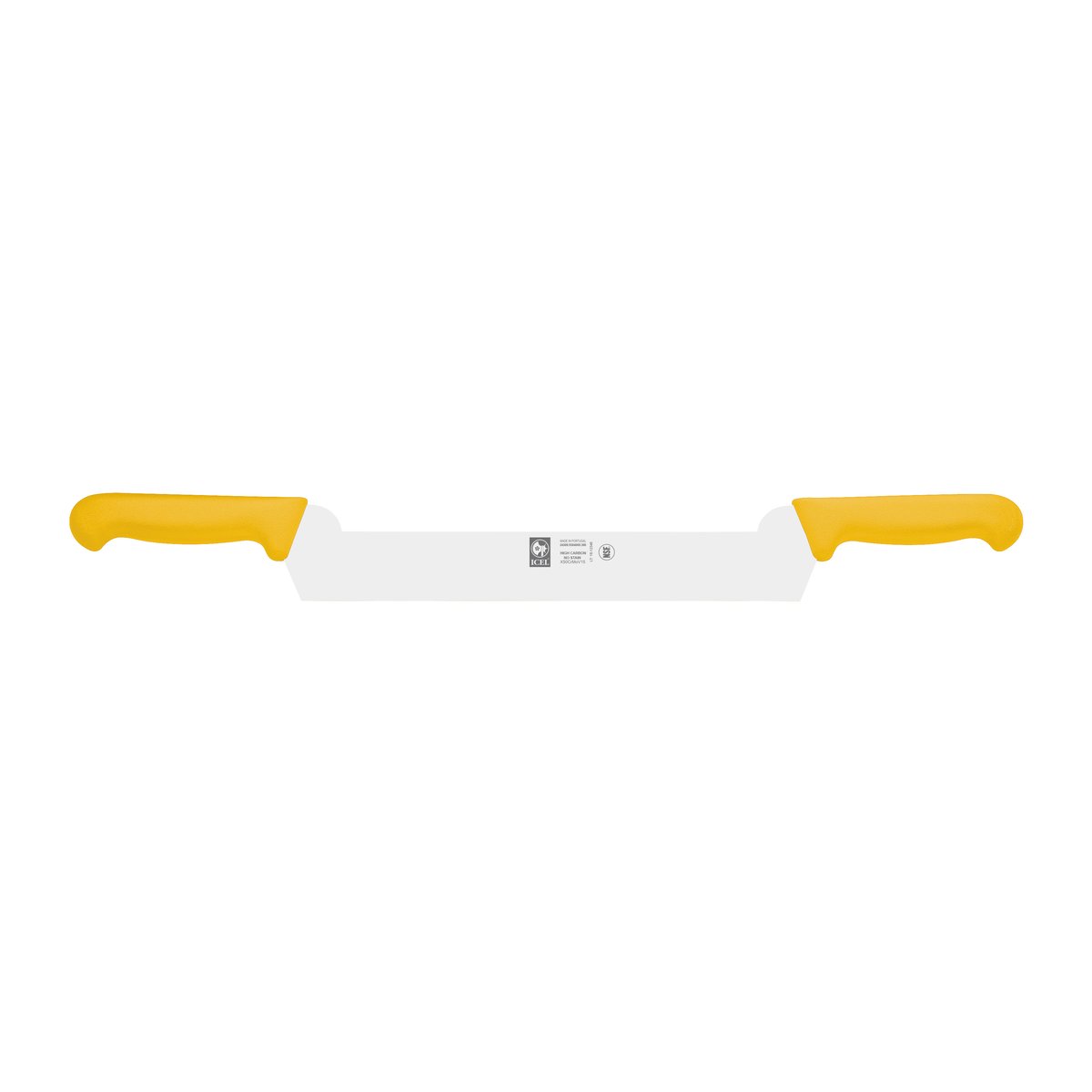 Faca para queijo Prática 30 cm, cabo amarelo – mod. 9504