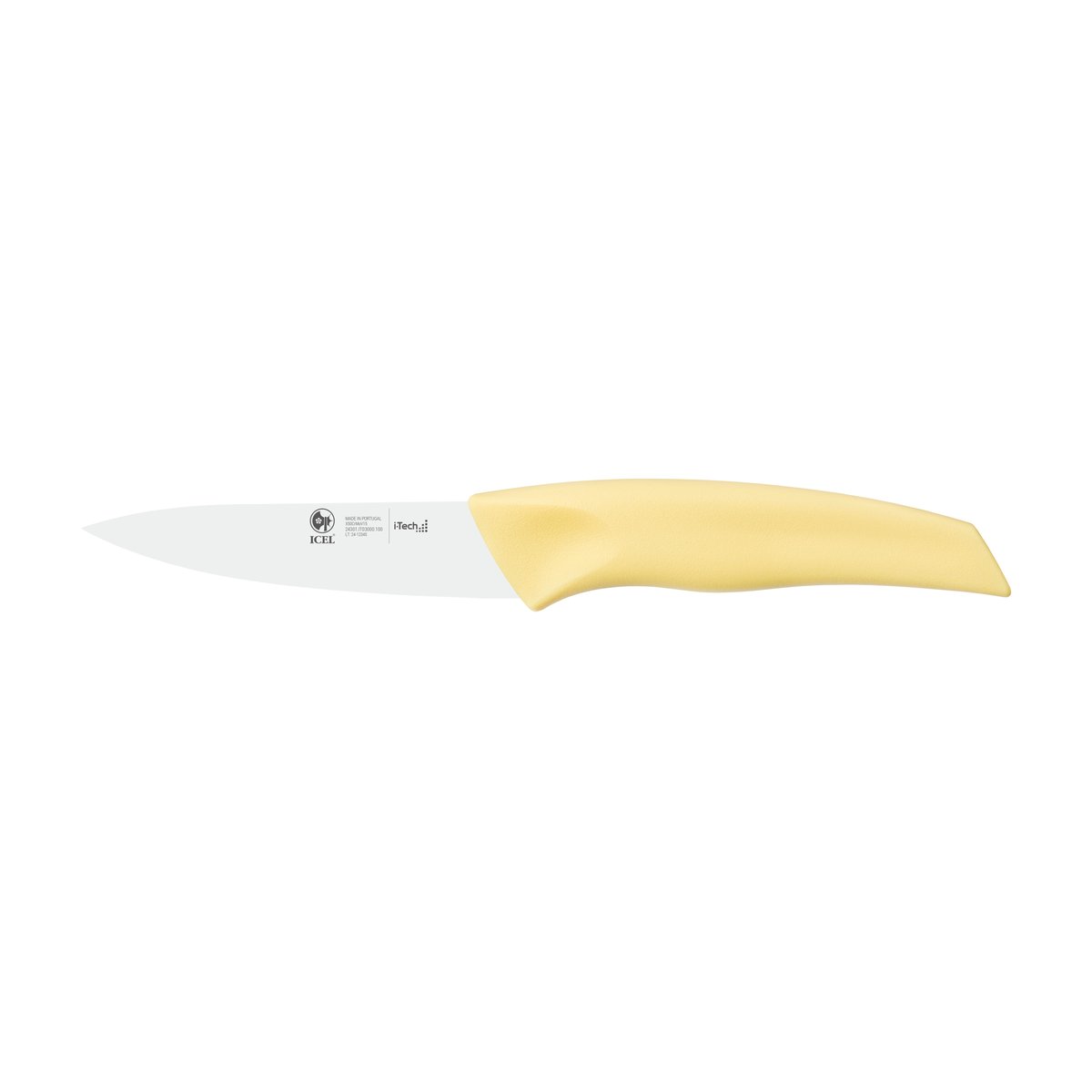 Faca para legumes i-Tech 10 cm, cabo amarelo claro – mod. IT03
