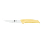 Faca para legumes i-Tech 12 cm, cabo amarelo claro