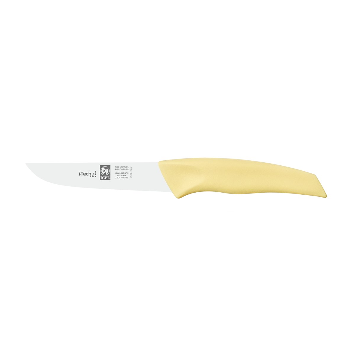 Faca para legumes i-Tech 10 cm, cabo amarelo claro – mod. IT04