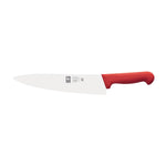 Faca de chefe lâmina estreita 20 cm, cabo vermelho