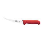 Faca para desossar flexível Poly 15 cm, cabo vermelho