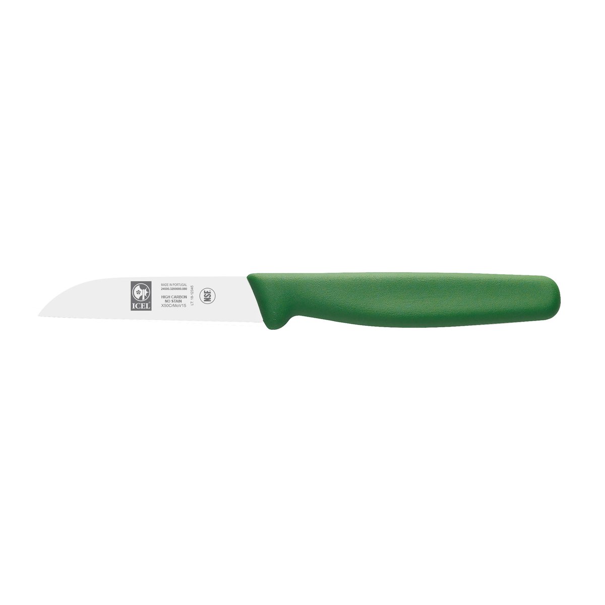 Faca para vegetais 8 cm, cabo verde