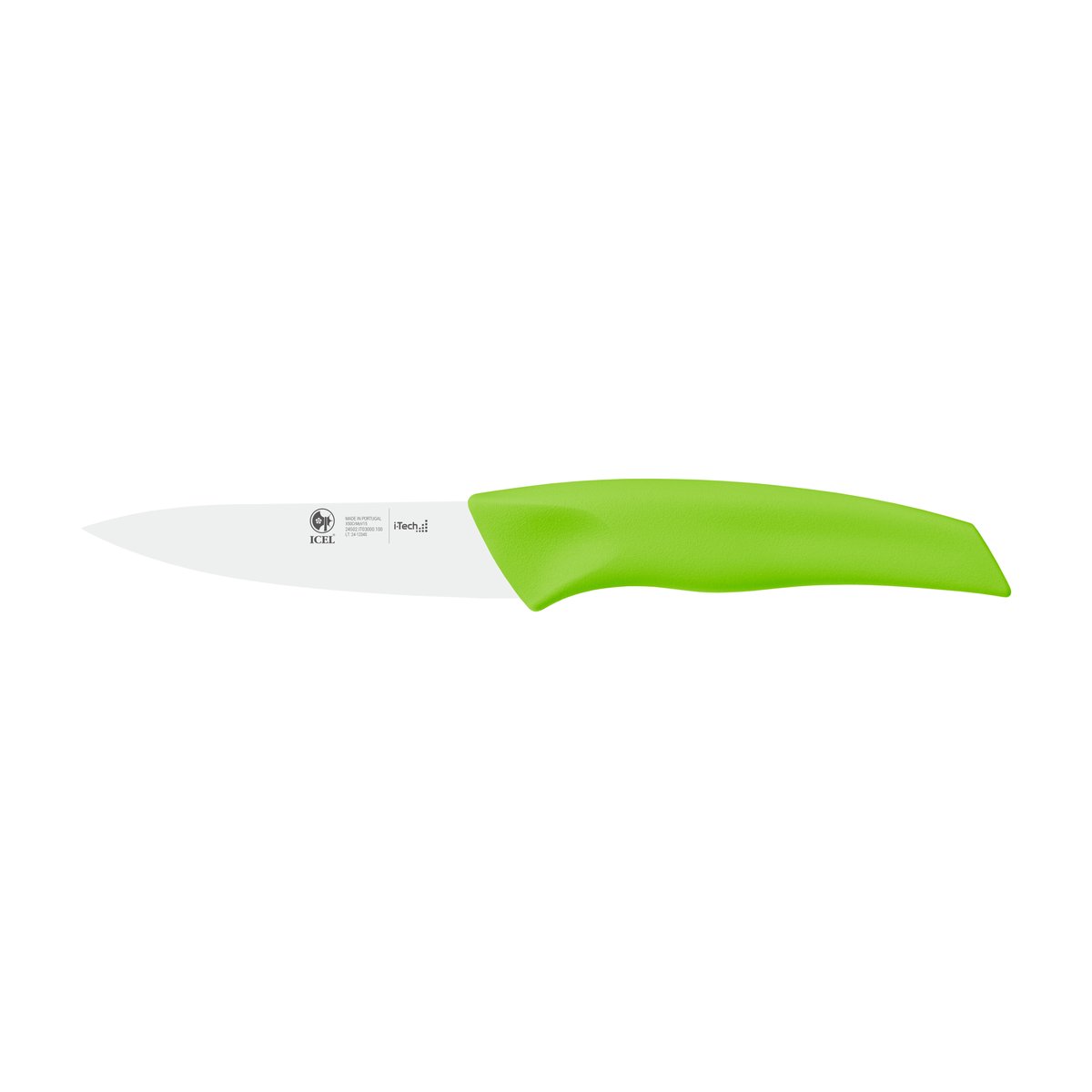 Faca para legumes i-Tech 10 cm, cabo verde alface – mod. IT03