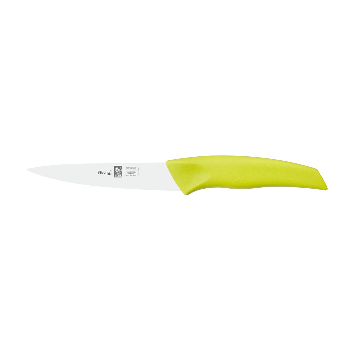 Faca para legumes i-Tech 12 cm, cabo verde lima
