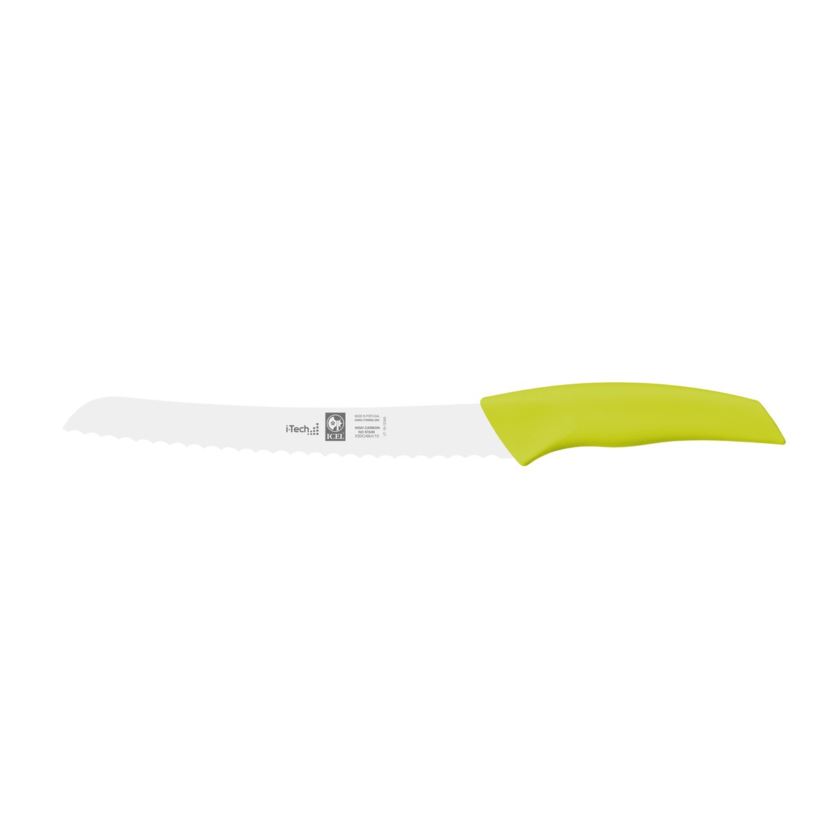 Faca para pão i-Tech 20 cm, cabo verde lima
