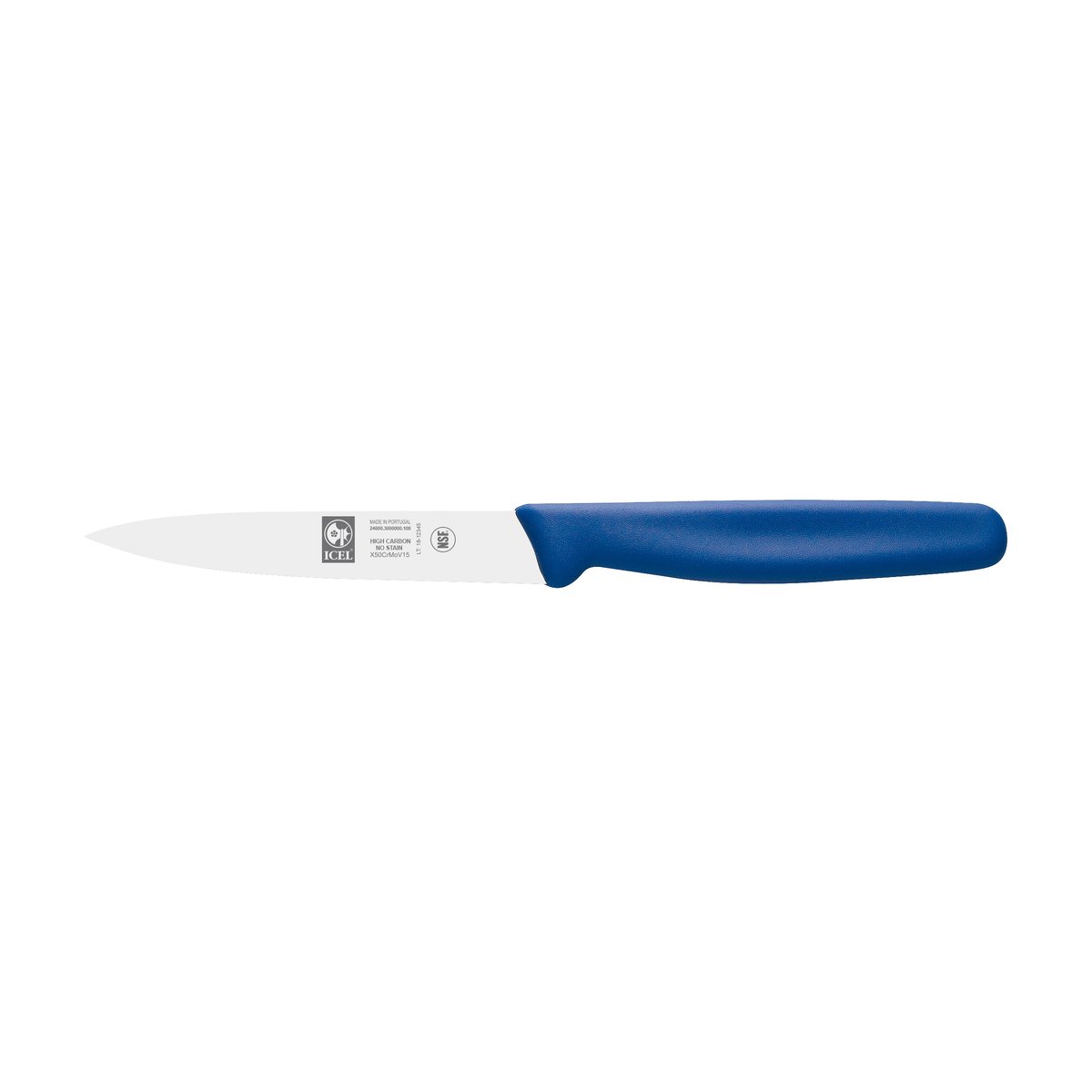 Faca para legumes 10 cm, cabo azul – mod. 3