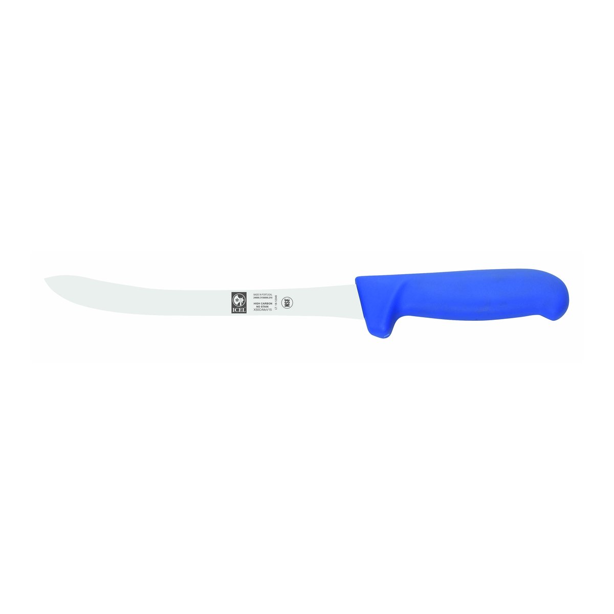 Faca para filetes Prática 21 cm, cabo azul