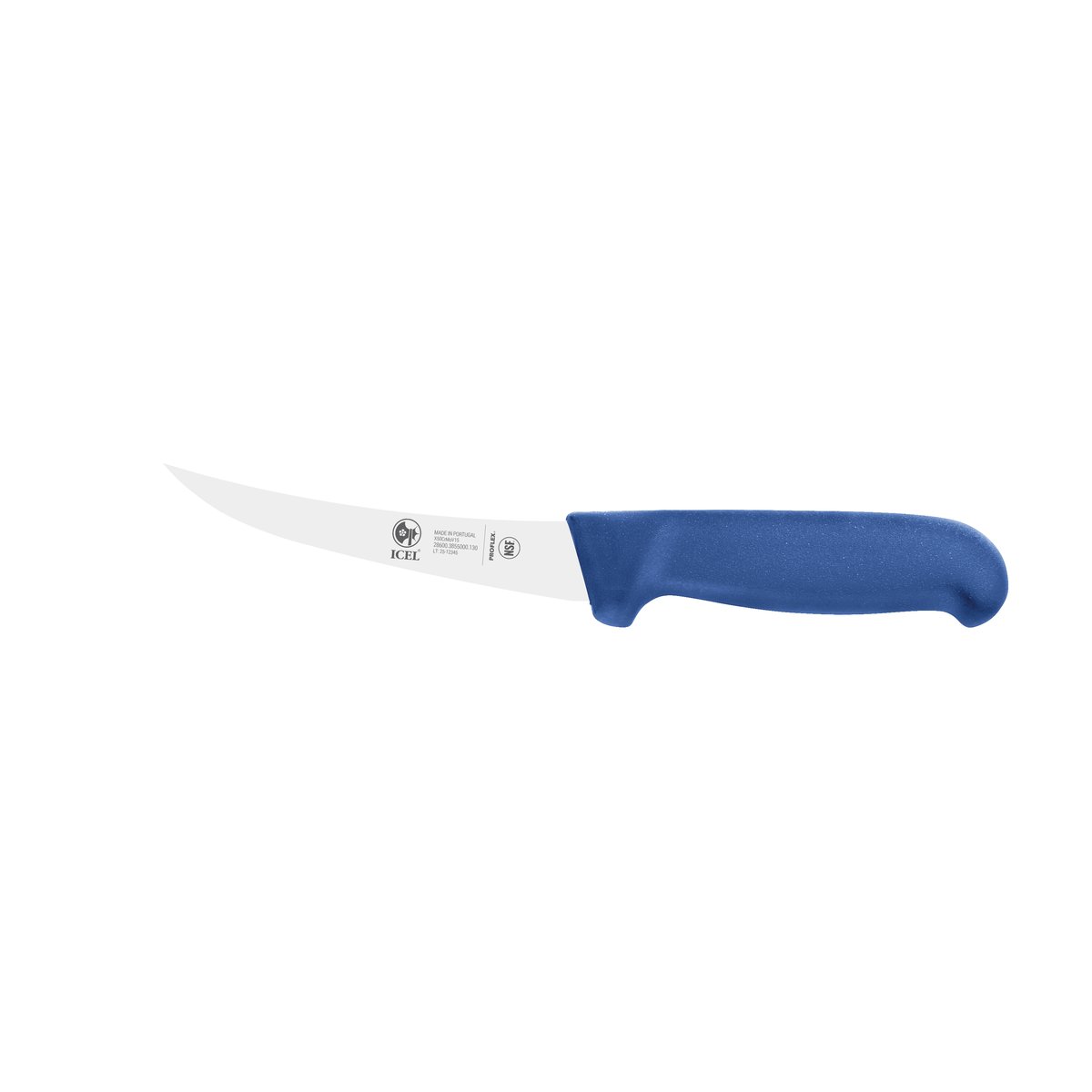 Faca para desossar Poly 13 cm, cabo azul – mod. 3855