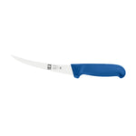 Faca para desossar semi-flexível Poly 15 cm, cabo azul
