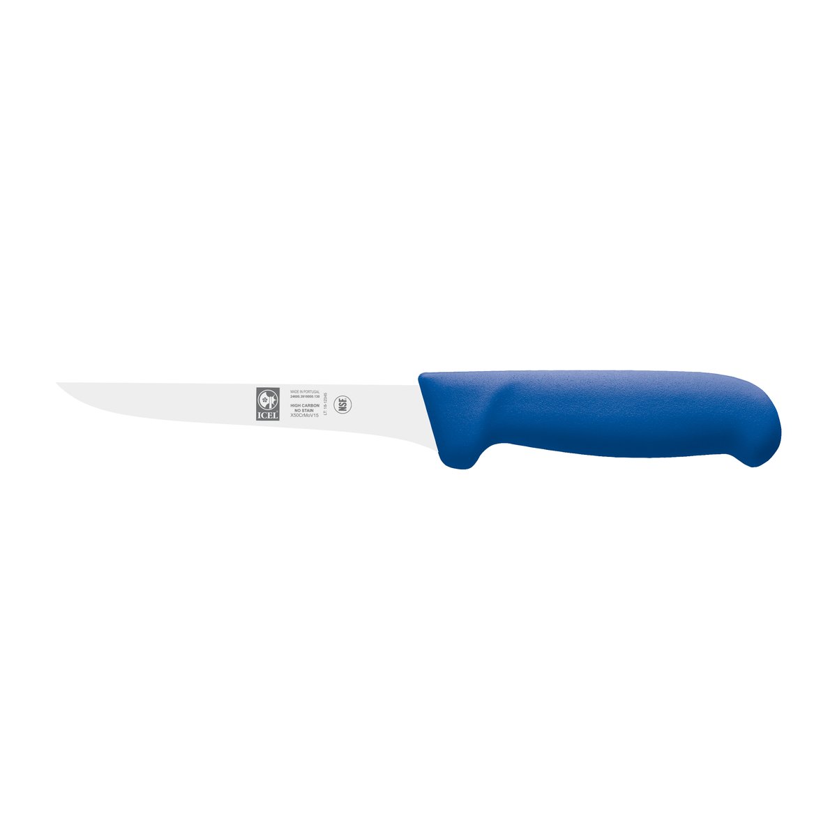 Faca para desossar Poly 13 cm, cabo azul – mod. 3918