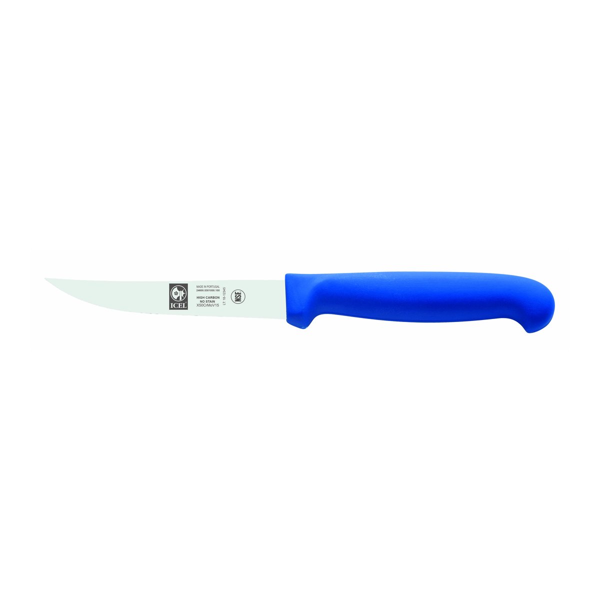 Faca para legumes 10 cm, cabo azul – mod. 5301