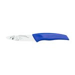 Faca para legumes Kids 10 cm, cabo azul