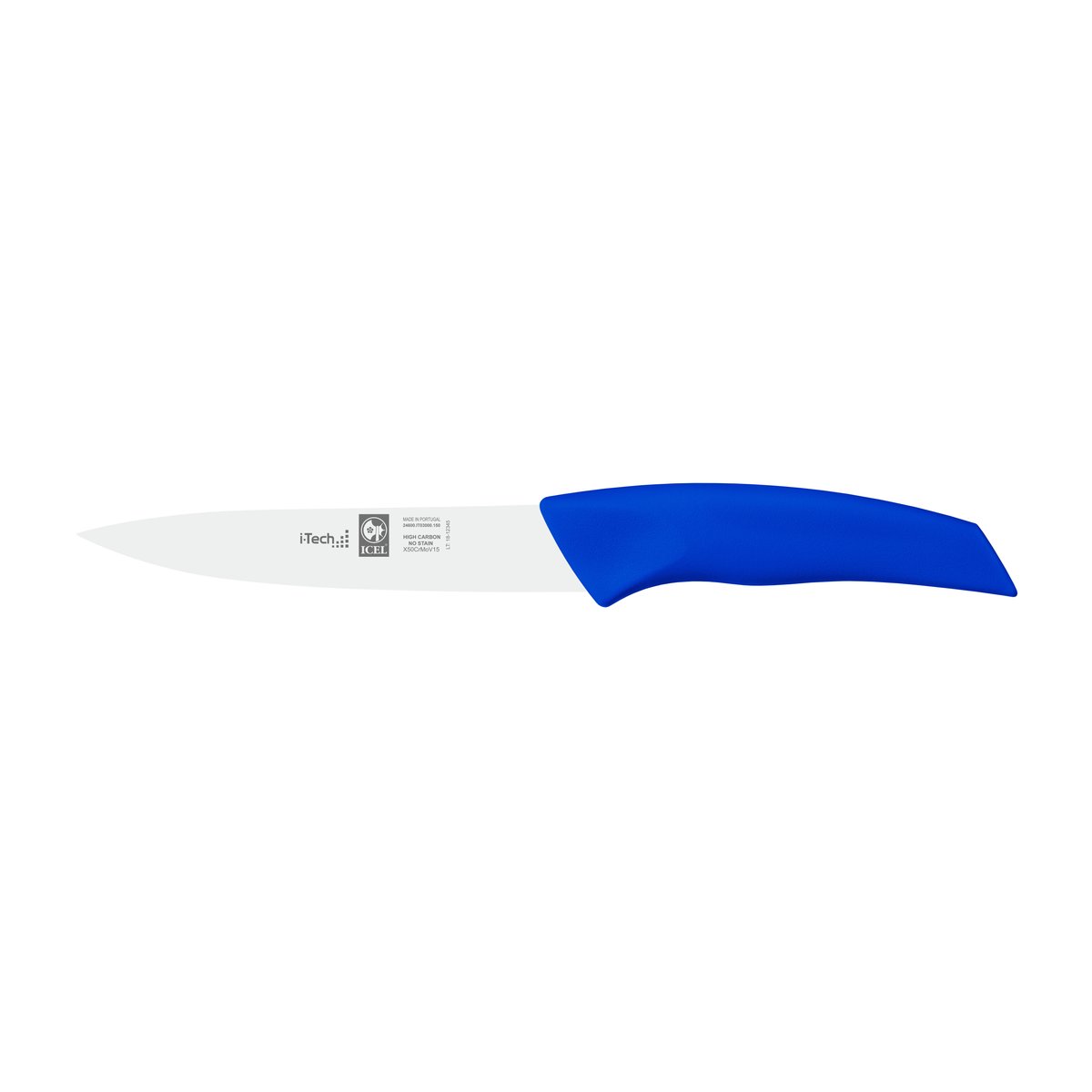 Faca para legumes i-Tech 15 cm, cabo azul