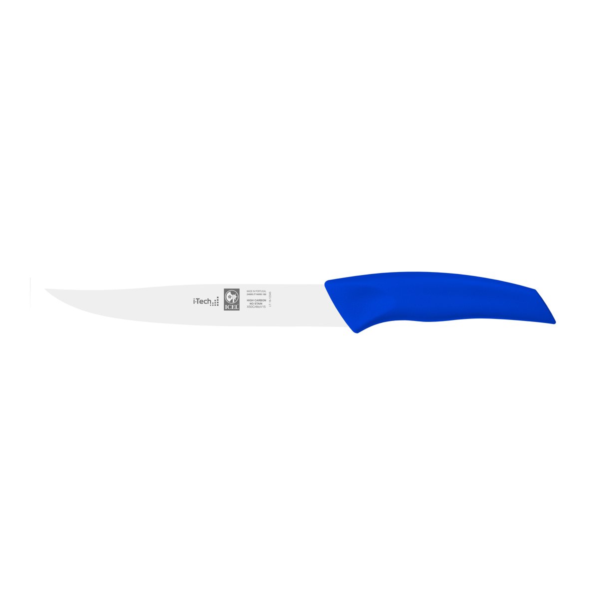 Faca para trinchar i-Tech 18 cm, cabo azul
