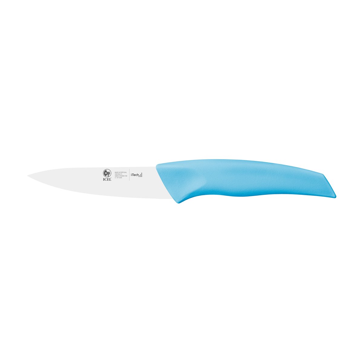 Faca para legumes i-Tech 10 cm, cabo azul claro – mod. IT03