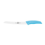 Faca para pão i-Tech 20 cm, cabo azul claro
