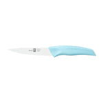Faca para legumes i-Tech 12 cm, cabo azul água