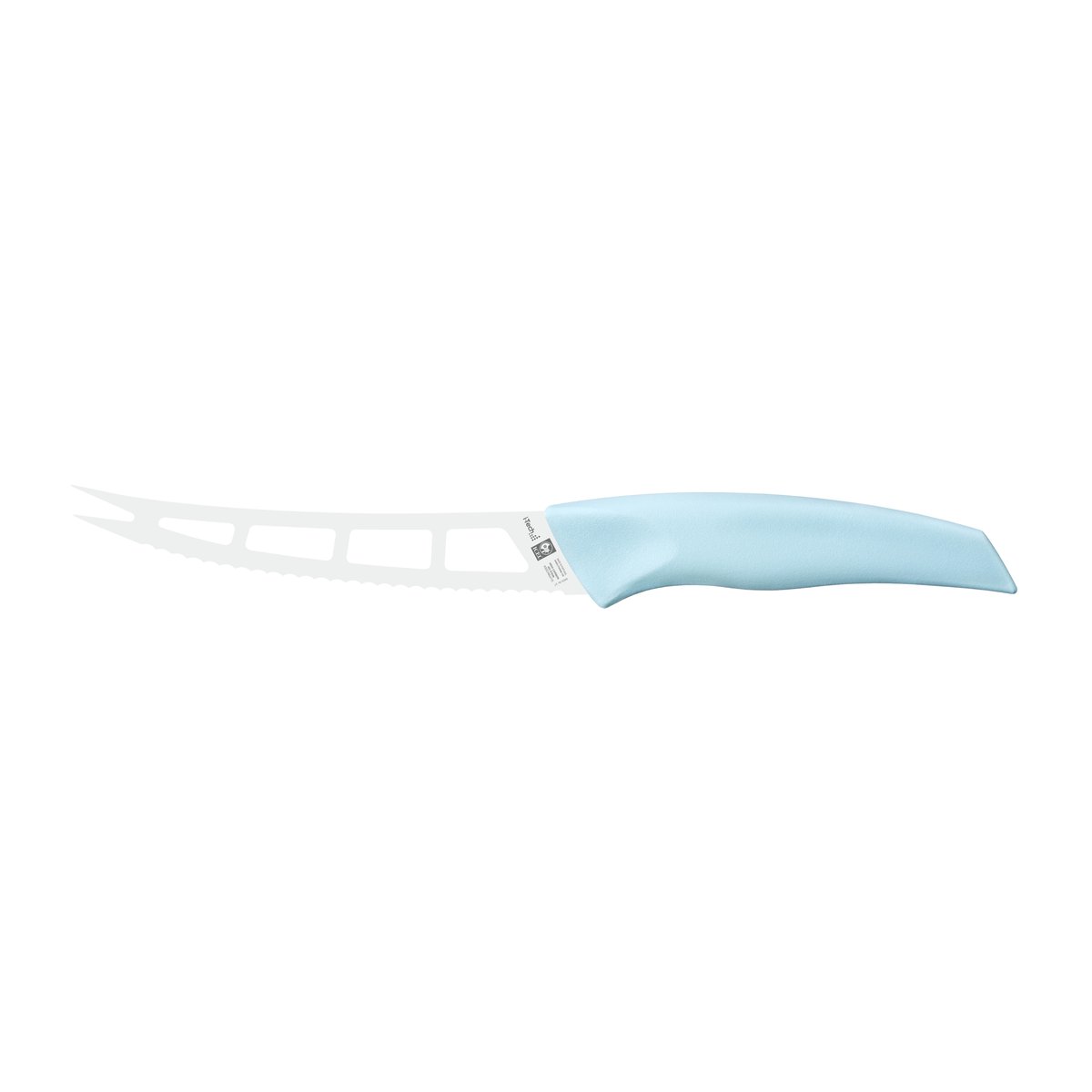 Faca para queijo/tomate i-Tech 12 cm, cabo azul água