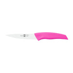 Faca para legumes i-Tech 12 cm, cabo rosa
