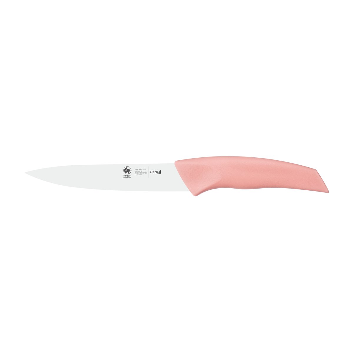Faca para legumes i-Tech 15 cm, cabo rosa claro