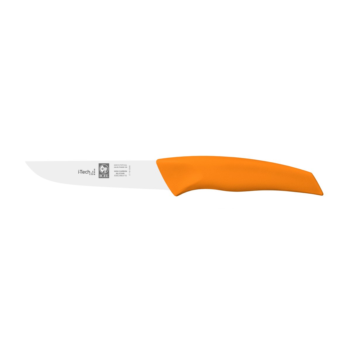 Faca para legumes i-Tech 10 cm, cabo laranja – mod. IT04