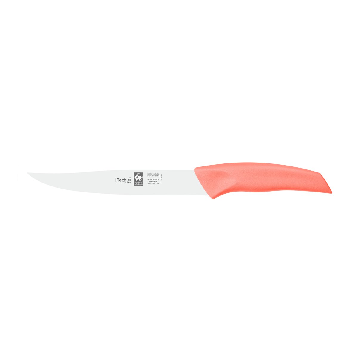 Faca para trinchar i-Tech 18 cm, cabo salmão