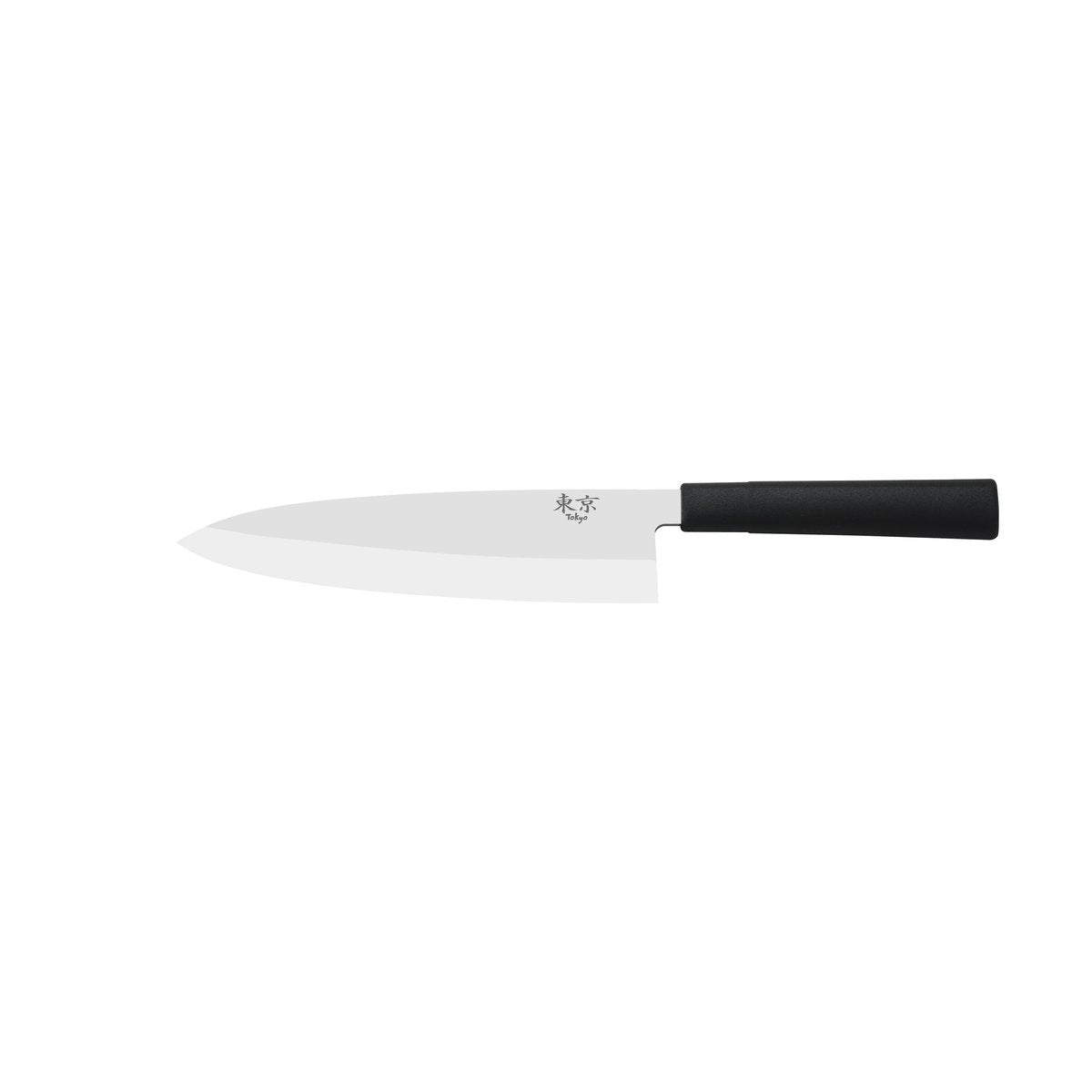 Faca Deba esquerdinos Tokyo 21 cm, cabo preto