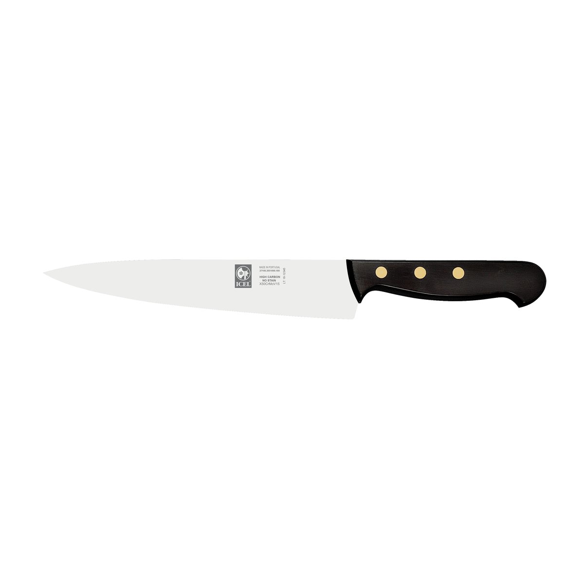 Faca de chefe Clássica 18 cm, cabo preto