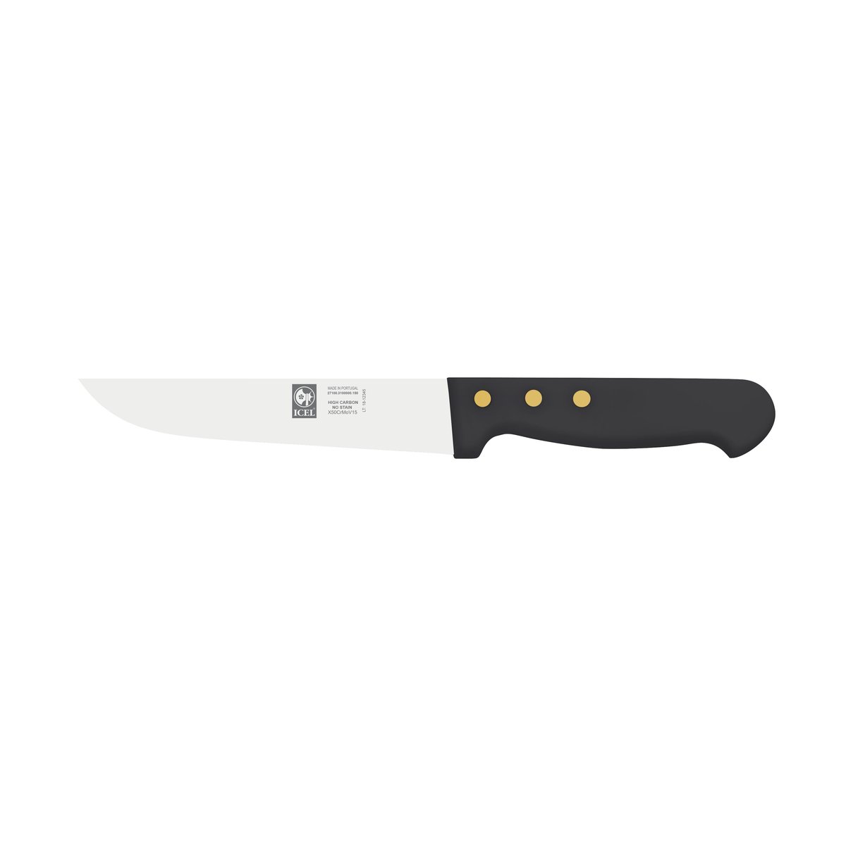 Faca de cozinha Clássica 15 cm, cabo preto – mod. 31