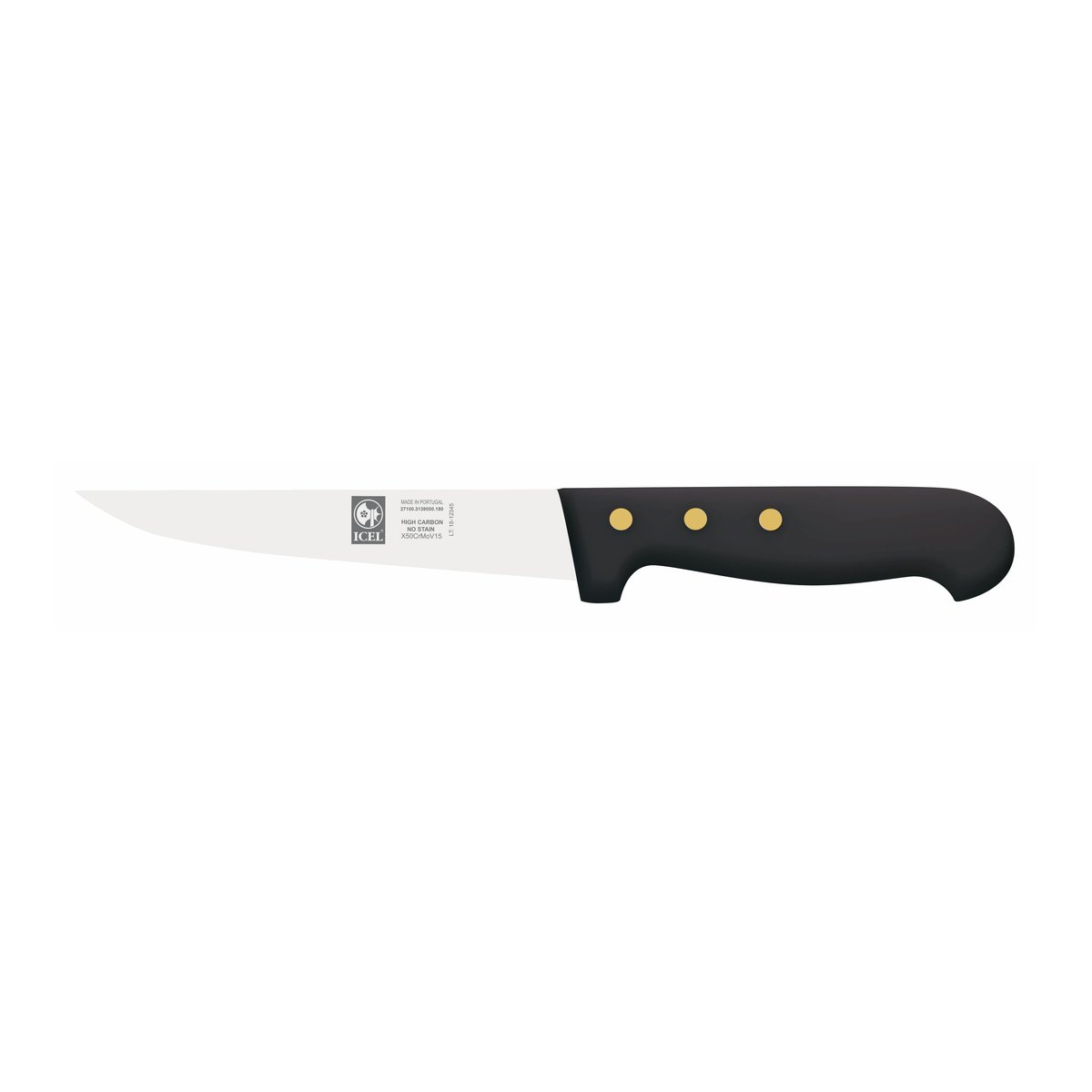 Faca para desossar Tradição 18 cm, cabo preto