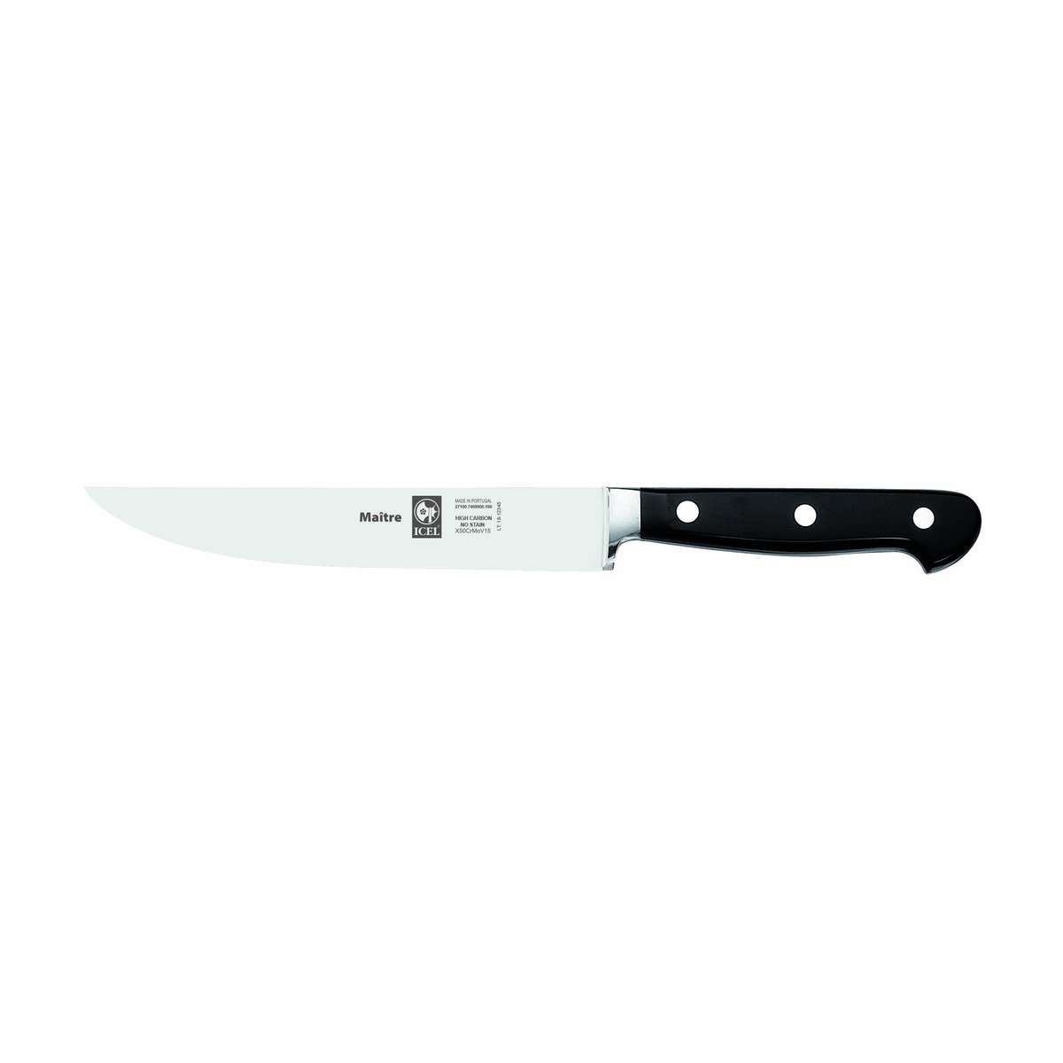 Faca de cozinha Maître 16 cm, cabo preto