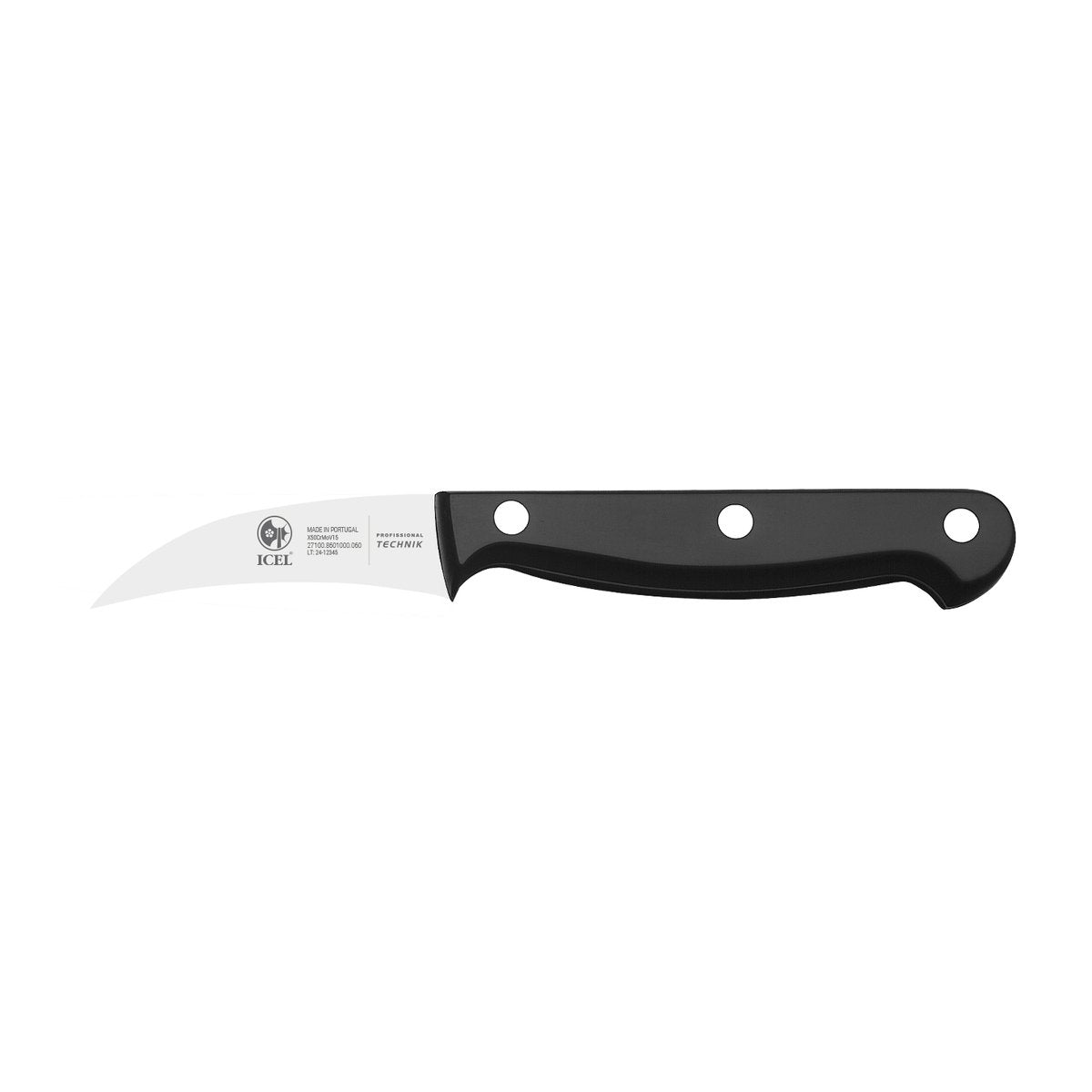Faca para tornear Technik 6 cm, cabo preto
