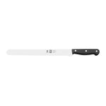 Faca para carnes frias serrilha Technik 30 cm, cabo preto