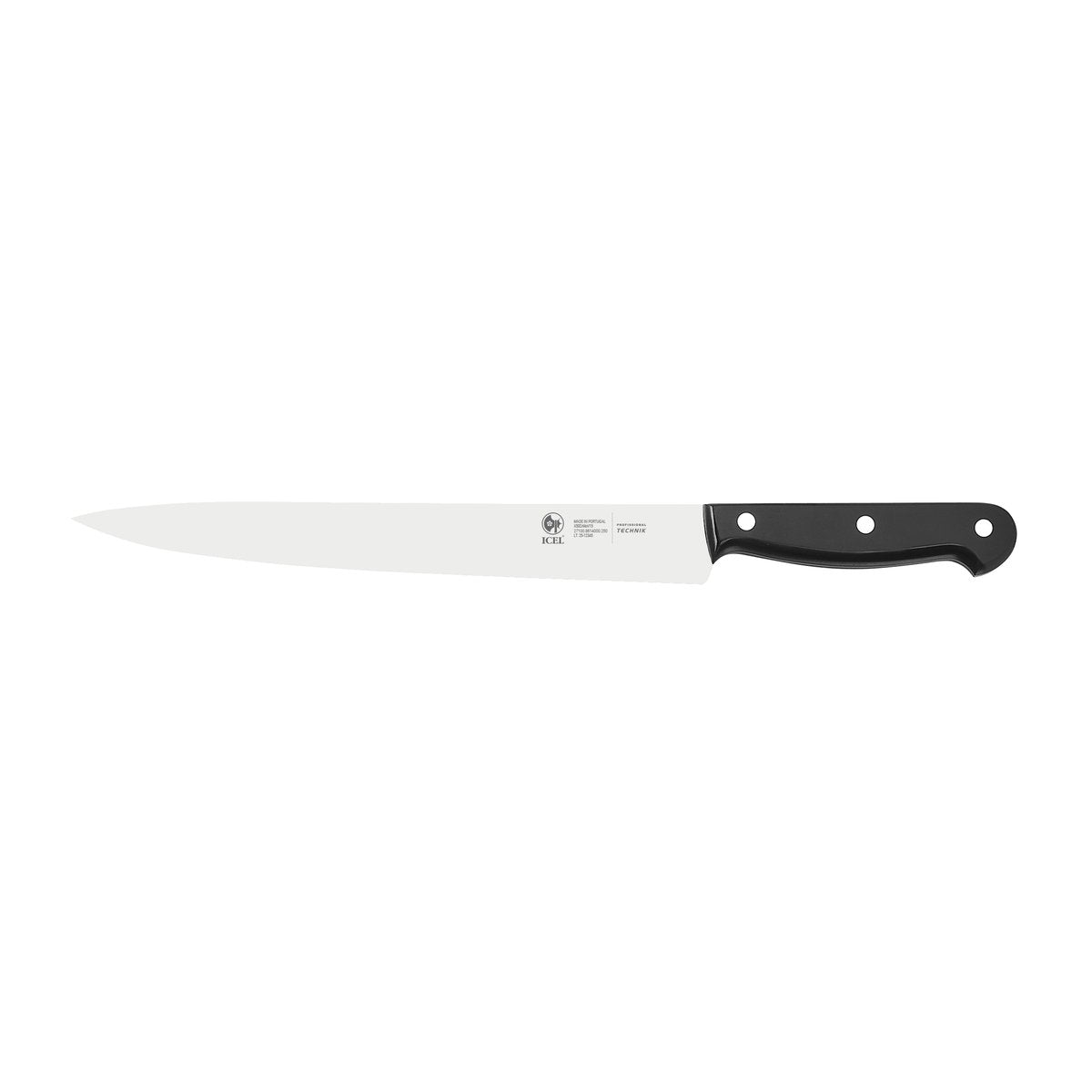 Faca para trinchar Technik 25 cm, cabo preto