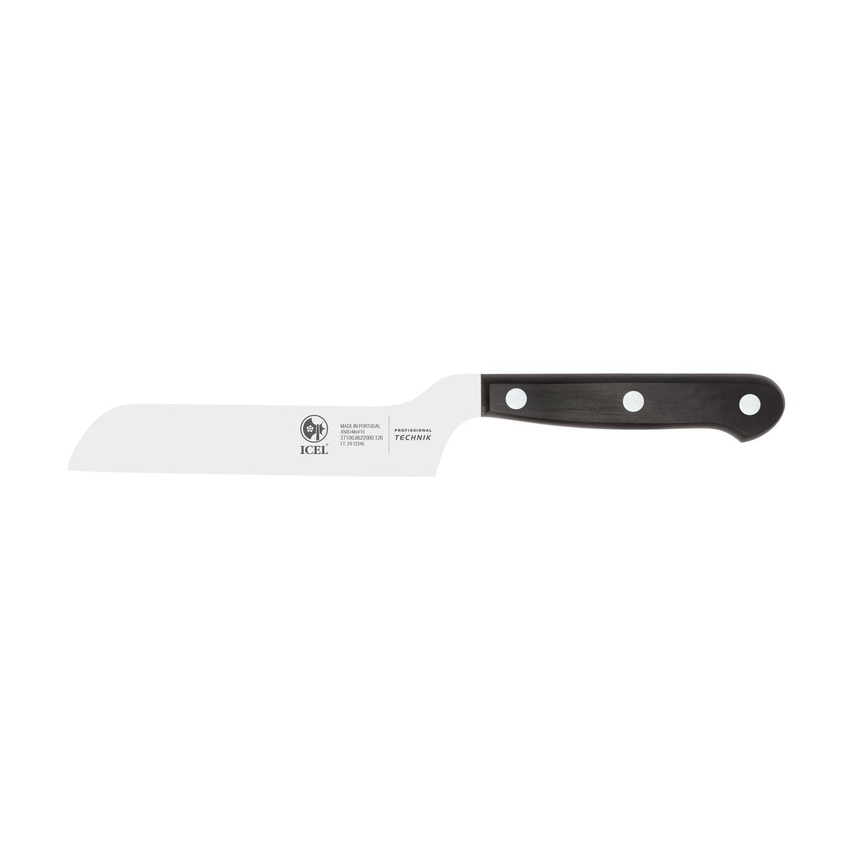 Faca para queijo 12 cm, cabo preto – mod. 8622