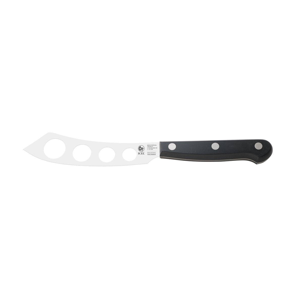 Faca para queijo 12 cm, cabo preto – mod. 8652