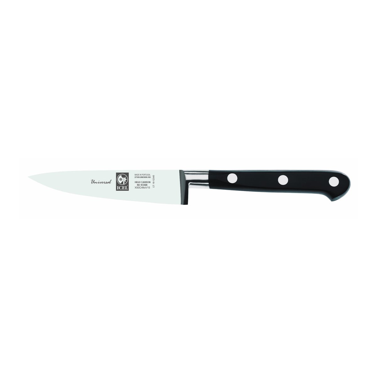 Faca para legumes Universal 10 cm, cabo preto