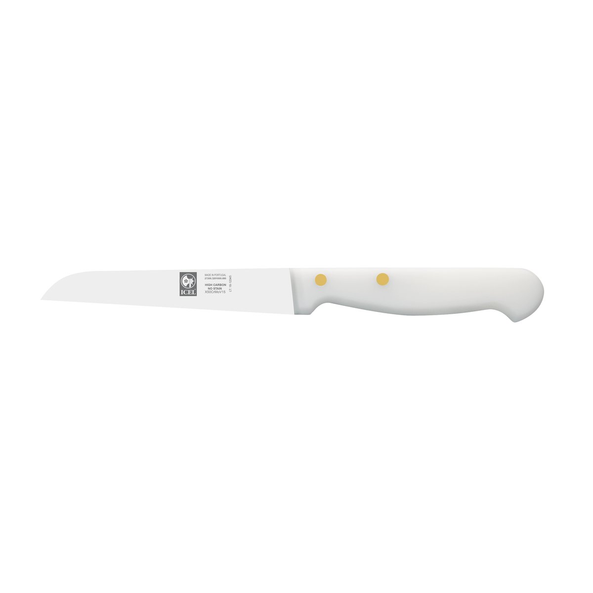 Faca para vegetais Clássica 8 cm, cabo branco