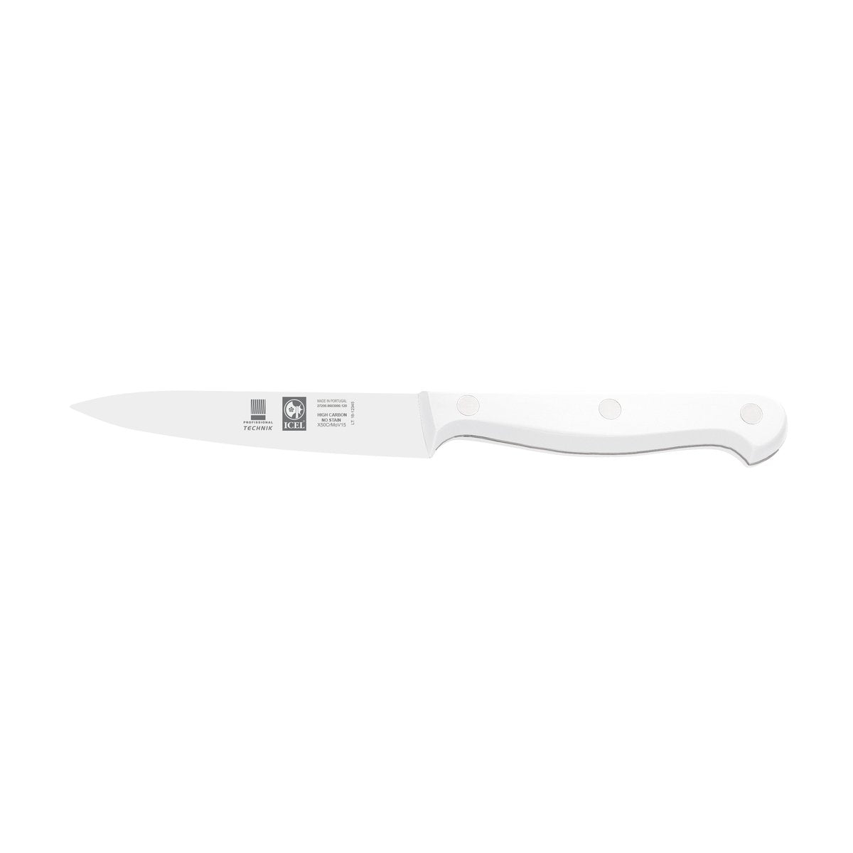 Faca para legumes Technik 12 cm, cabo branco