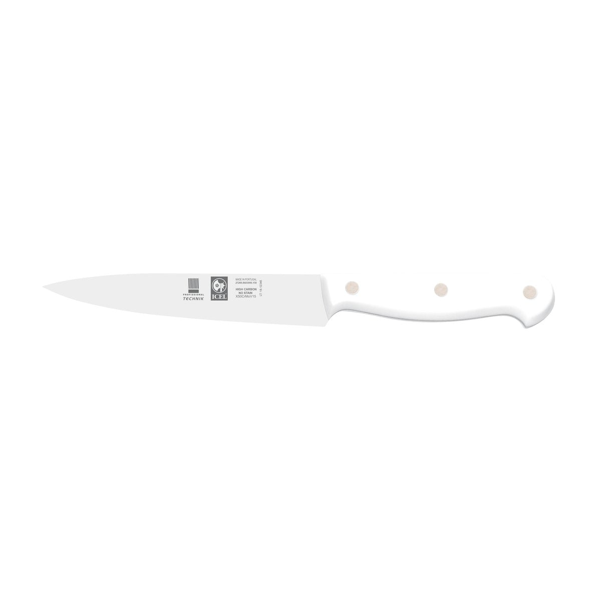 Faca de cozinha Technik 15 cm, cabo branco