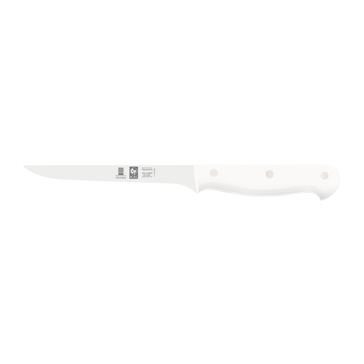 Faca para filetes Technik 15 cm, cabo branco