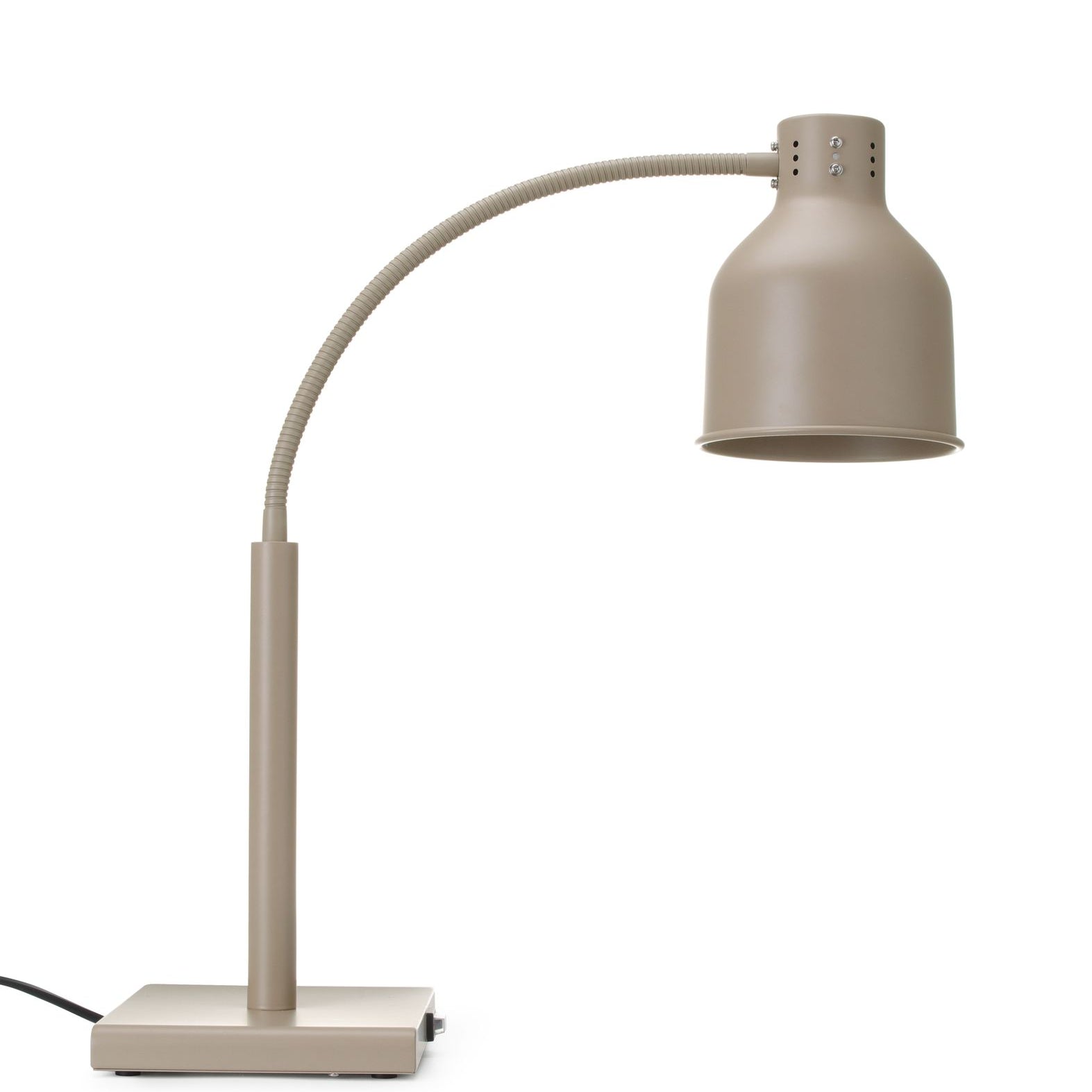 Lâmpada de aquecimento flexível taupe 230V 250W