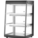 Vitrine de bancada aquecida 3 prateleiras 230V 500W