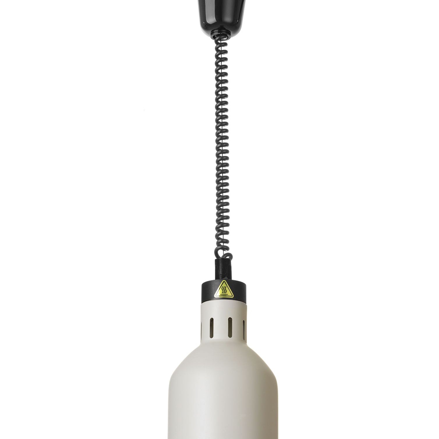 Lâmpada de calor subida e descida cilíndrica branca 230V 250W
