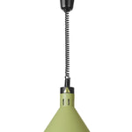 Lâmpada de calor de subida e descida cónica verde 230V 250W