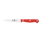 Faca para legumes serrilha Technik 10 cm, cabo vermelho