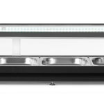 Vitrine de sushi preta 5x GN 1/2 230V 190W