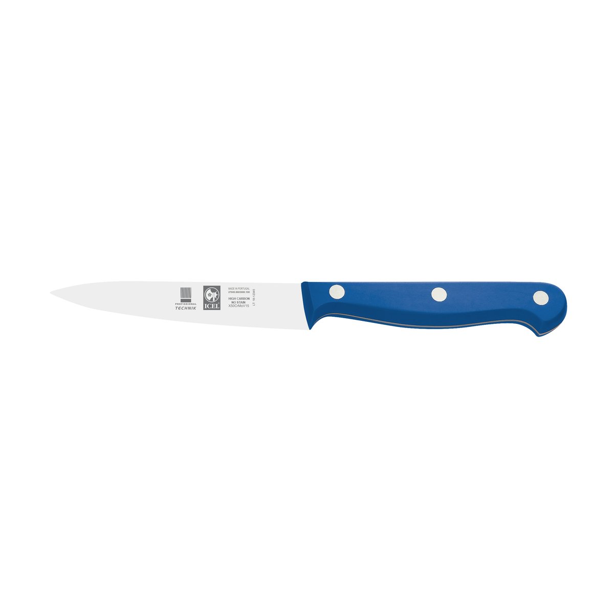 Faca para legumes Technik 10 cm, cabo azul
