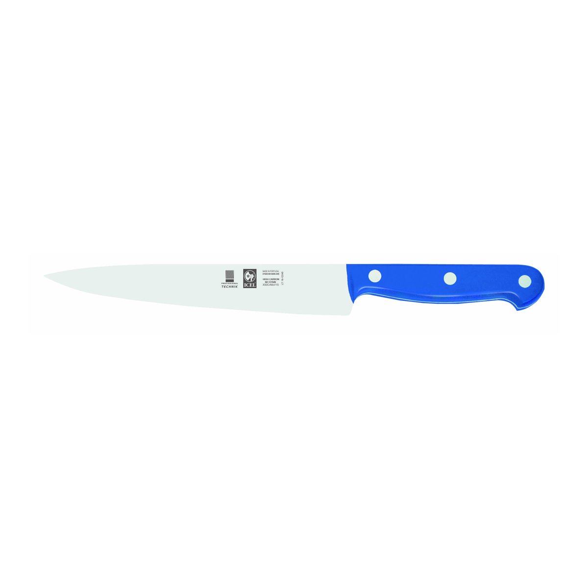 Faca para trinchar Technik 20 cm, cabo azul